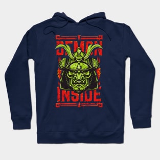 Hanya Mask Demon Oni Japanse Hoodie